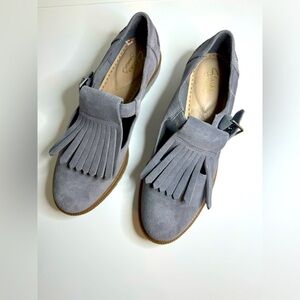Clark’s Griffin Mia in Purple Suede - Never Worn - New
